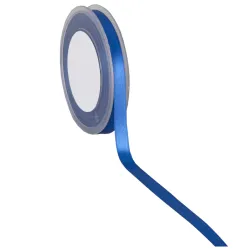 Double Faced Satin Ribbon; Royal Blue